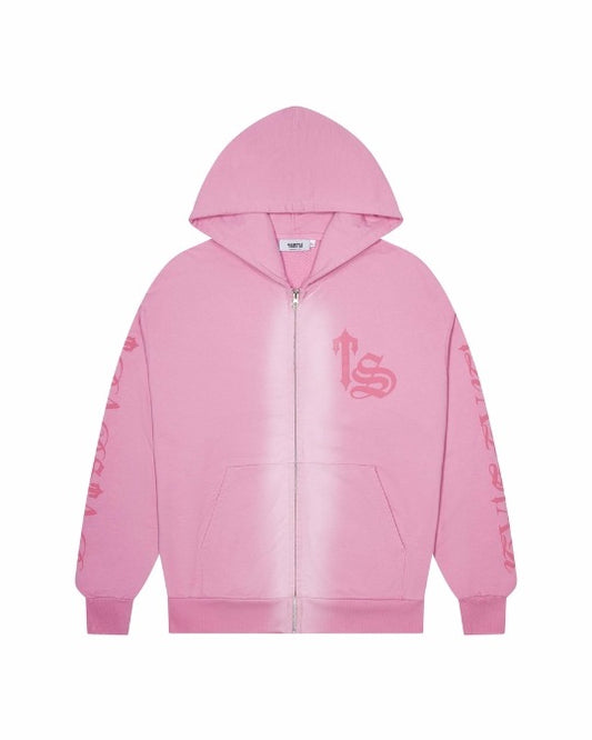 Script Spray Hoodie – Pink