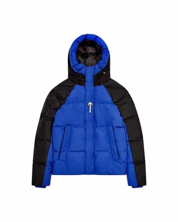 TRAPSTAR IRONGATE ARCH PUFFER JACKET AW23 – BLUE / BLACK