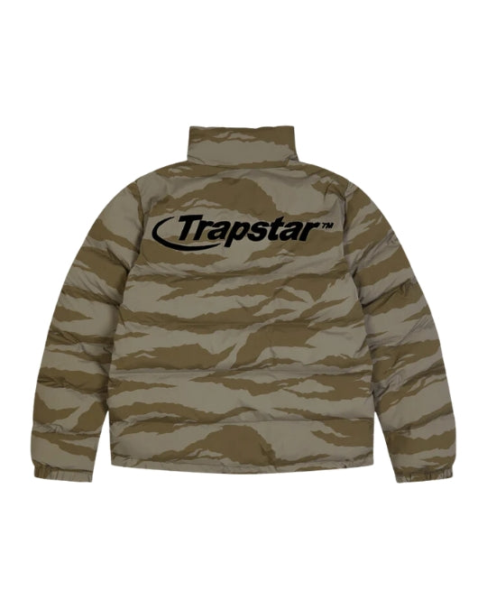 Trapstar Hyperdrive puffer Jacket Tiger Camo