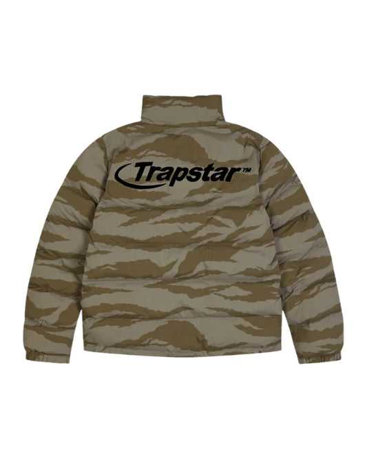 Trapstar Hyperdrive puffer Jacket Tiger Camo