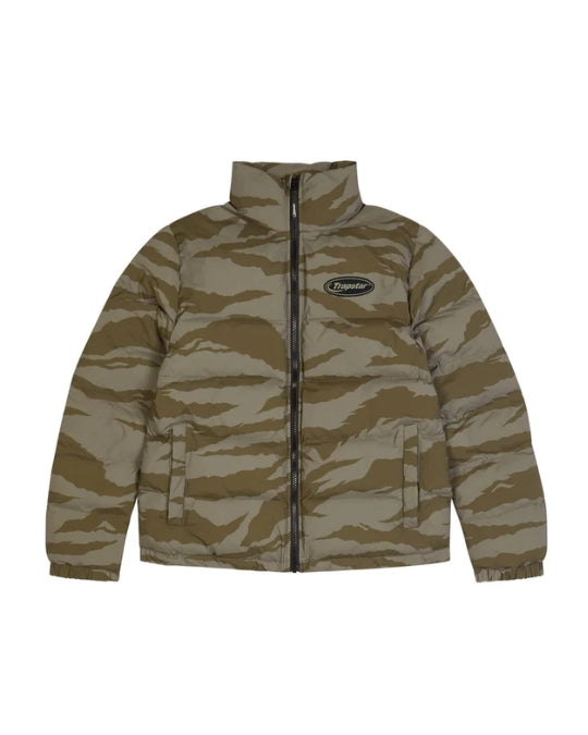 Trapstar Hyperdrive puffer Jacket Tiger Camo