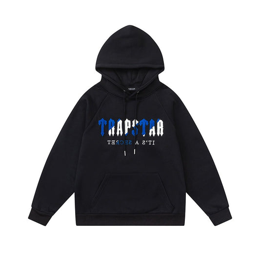 Trapstar Black Chenille Decoded Hoodie