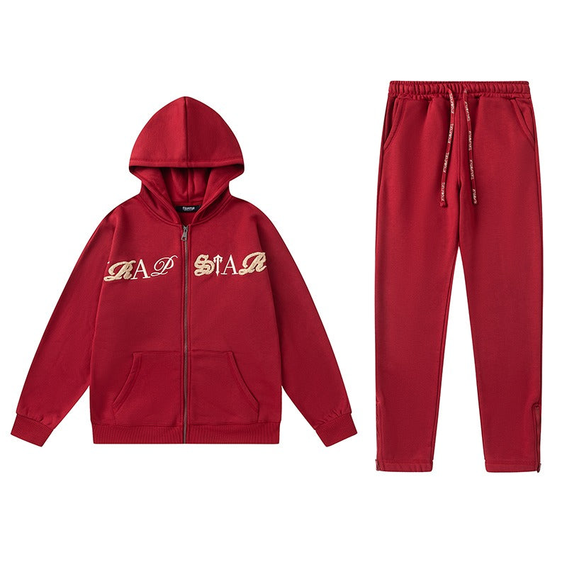 Trapstar irongate red secret tracksuit