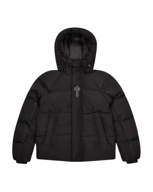 Trapstar Irongate AW23 Hooded Puffer Jacket Black