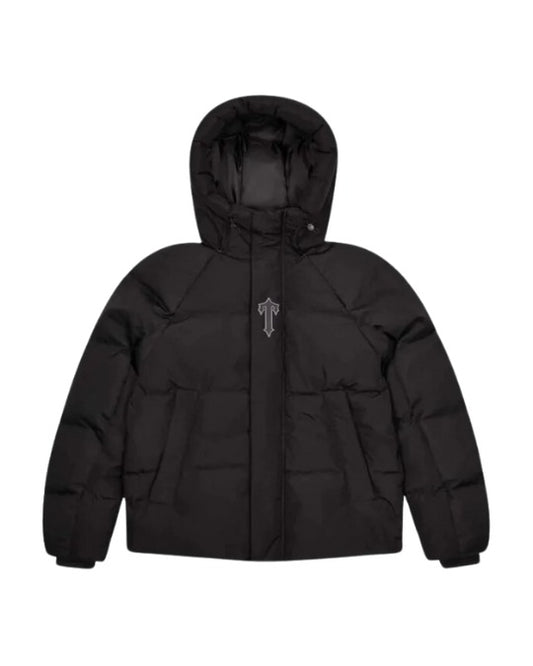 Trapstar Irongate AW23 Hooded Puffer Jacket Black