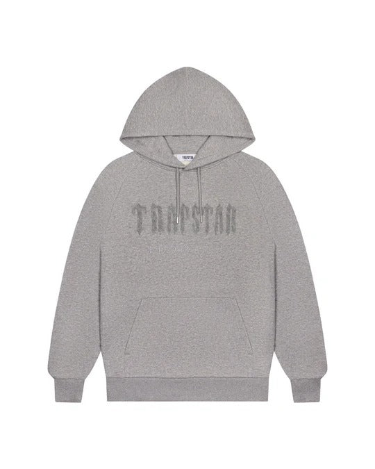 CHENILLE DECODED HOODIE – GREY