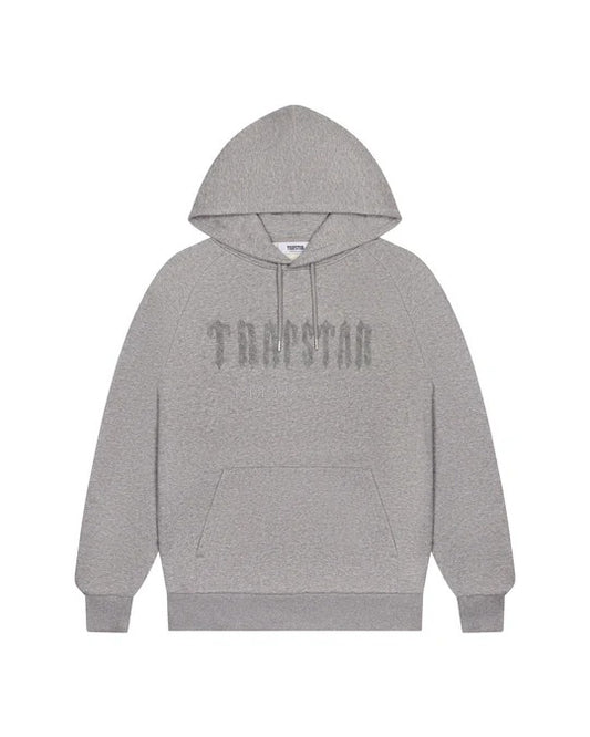 CHENILLE DECODED HOODIE – GREY