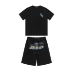 London Shooters Black Short Set