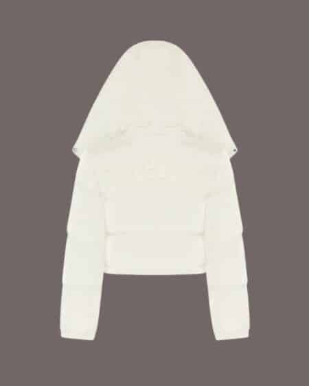 Women's Irongate Detachable Hooded Puffer Jacket Green White