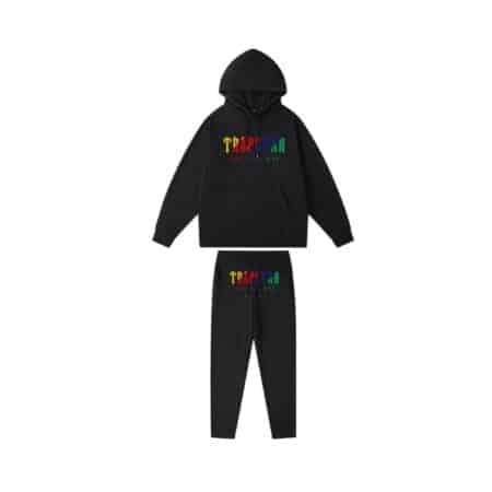 Trapstar Decoded Black Tracksuit