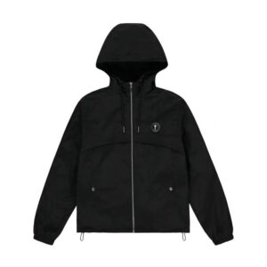 TRAPSTAR IRONGATE T WINDBREAKER - BLACK