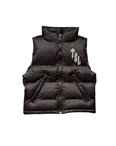 Trapstar Men's Black Gilet