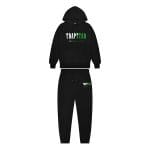 Czarny dres Trapstar Decoded Chenille