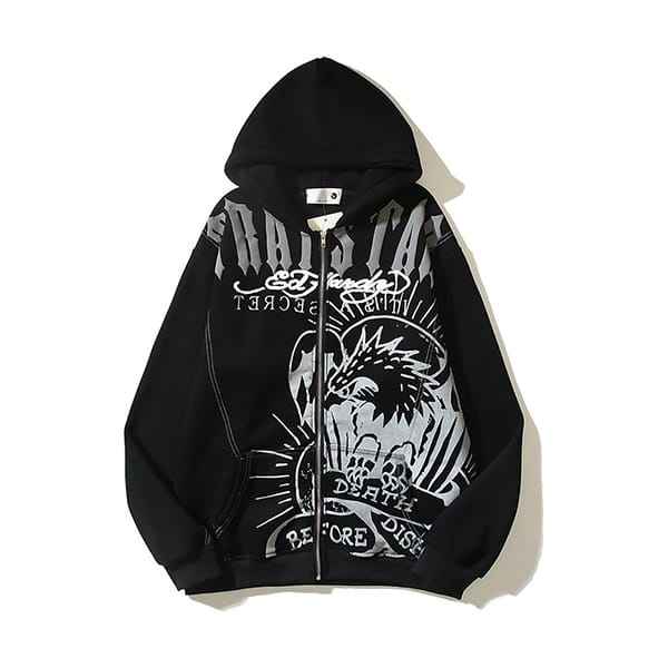 Bluza Trapstar X Ed Hardy Dbd Black
