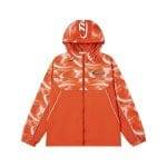 Kurtka Hyperdrive Orange Printed