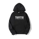 Czarna Bluza z kapturem Trapstar London