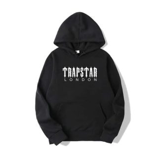 Czarna Bluza z kapturem Trapstar London