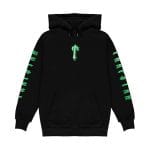 Bluza z kapturem Trapstar Czarno-Zielona