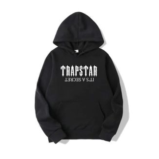 Trapstar It's Secret Czarna bluza z kapturem