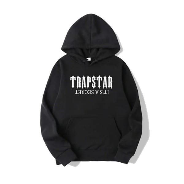 Trapstar It's Secret Czarna bluza z kapturem