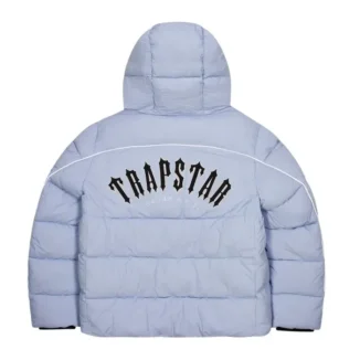 Kurtka Puchowa Trapstar Irongate Arch – lodowy Błękit